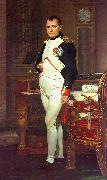 Jacques-Louis  David Napoleon in his Study USA oil painting artist